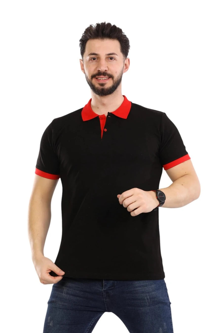 VIP Kelebel Model Unisex Polo Yaka Tshirt
