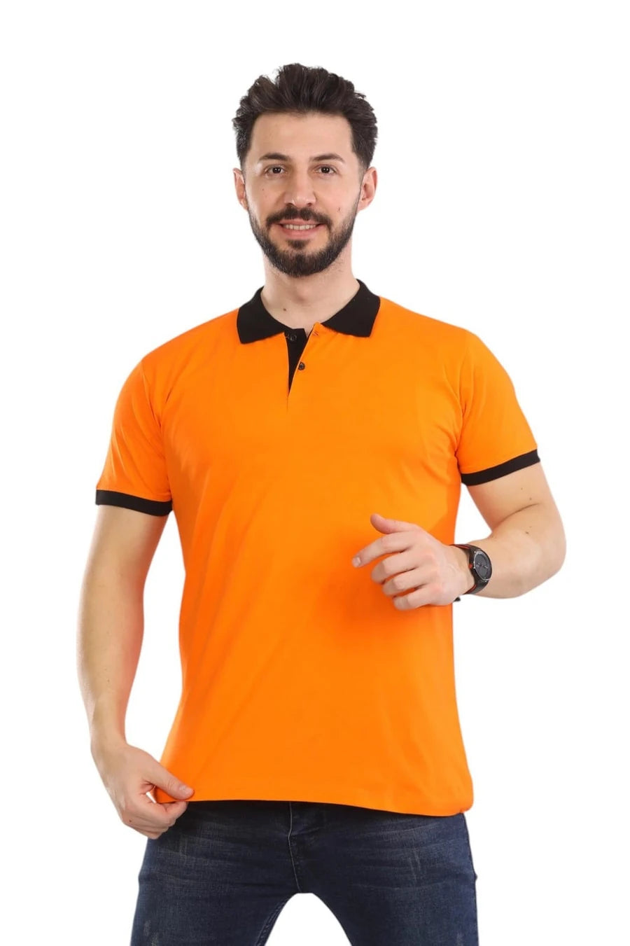 VIP Kelebel Model Unisex Polo Yaka Tshirt