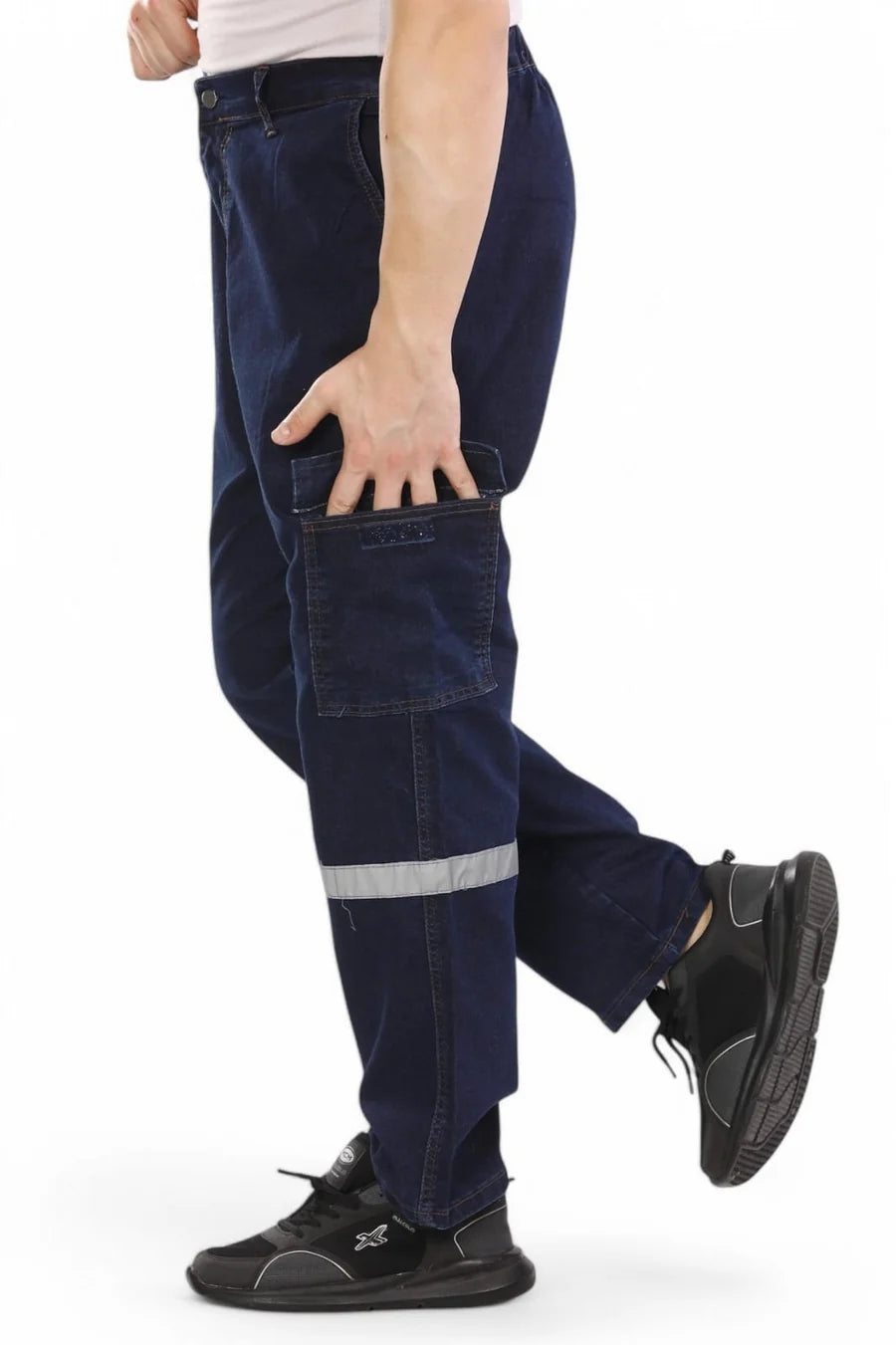 Reflektörlü Kışlık Ons Pantolon (Likralı Kot)