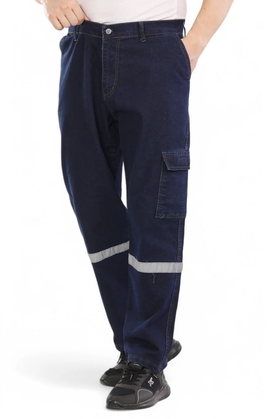 Reflektörlü Kışlık Ons Pantolon (Likralı Kot)