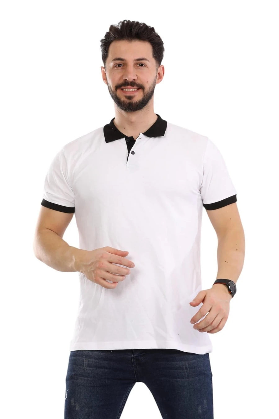 VIP Kelebel Model Unisex Polo Yaka Tshirt