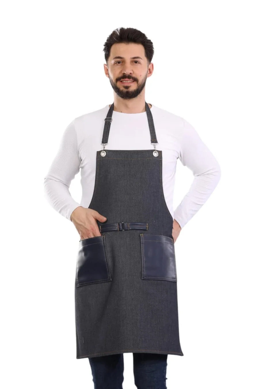 Gabardin Barista Önlük