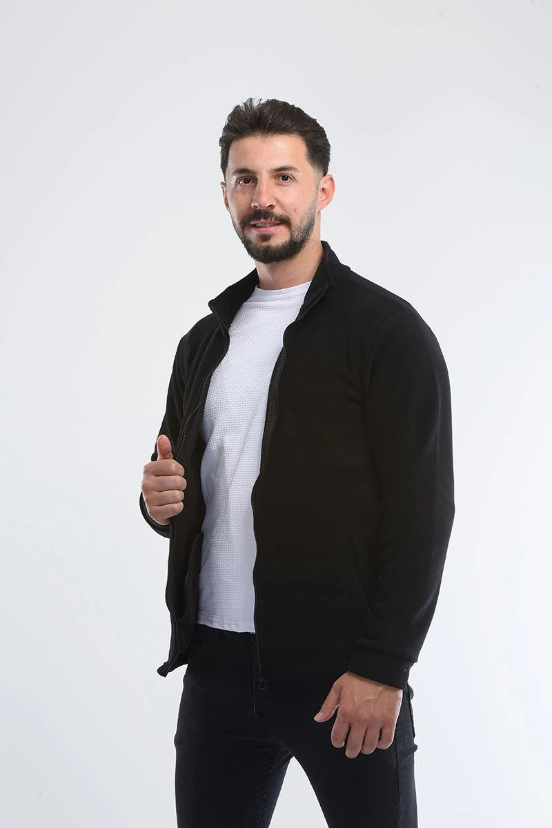 Tam Kalıp 2 Cepli Polar