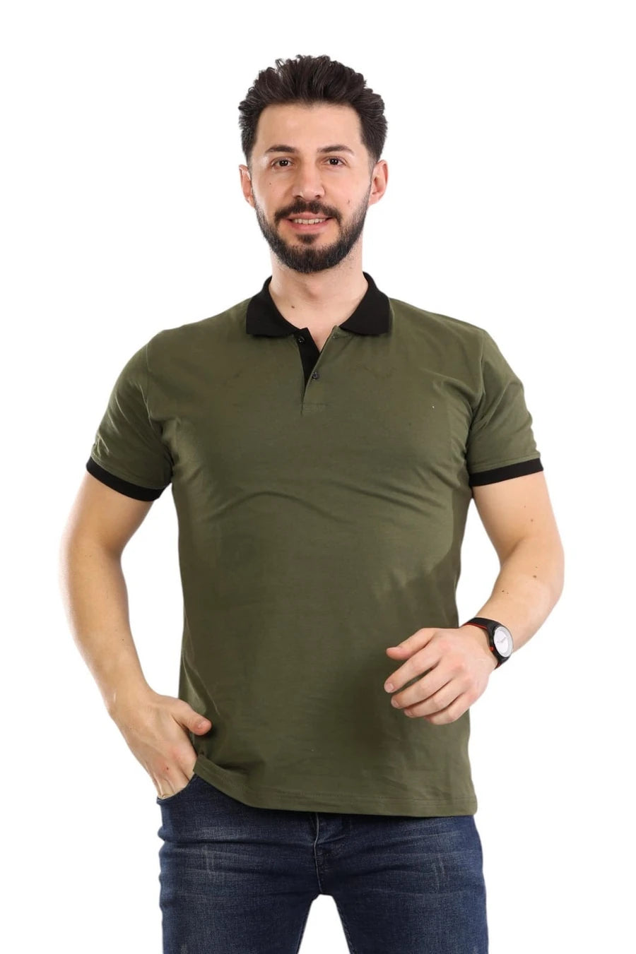 VIP Kelebel Model Unisex Polo Yaka Tshirt