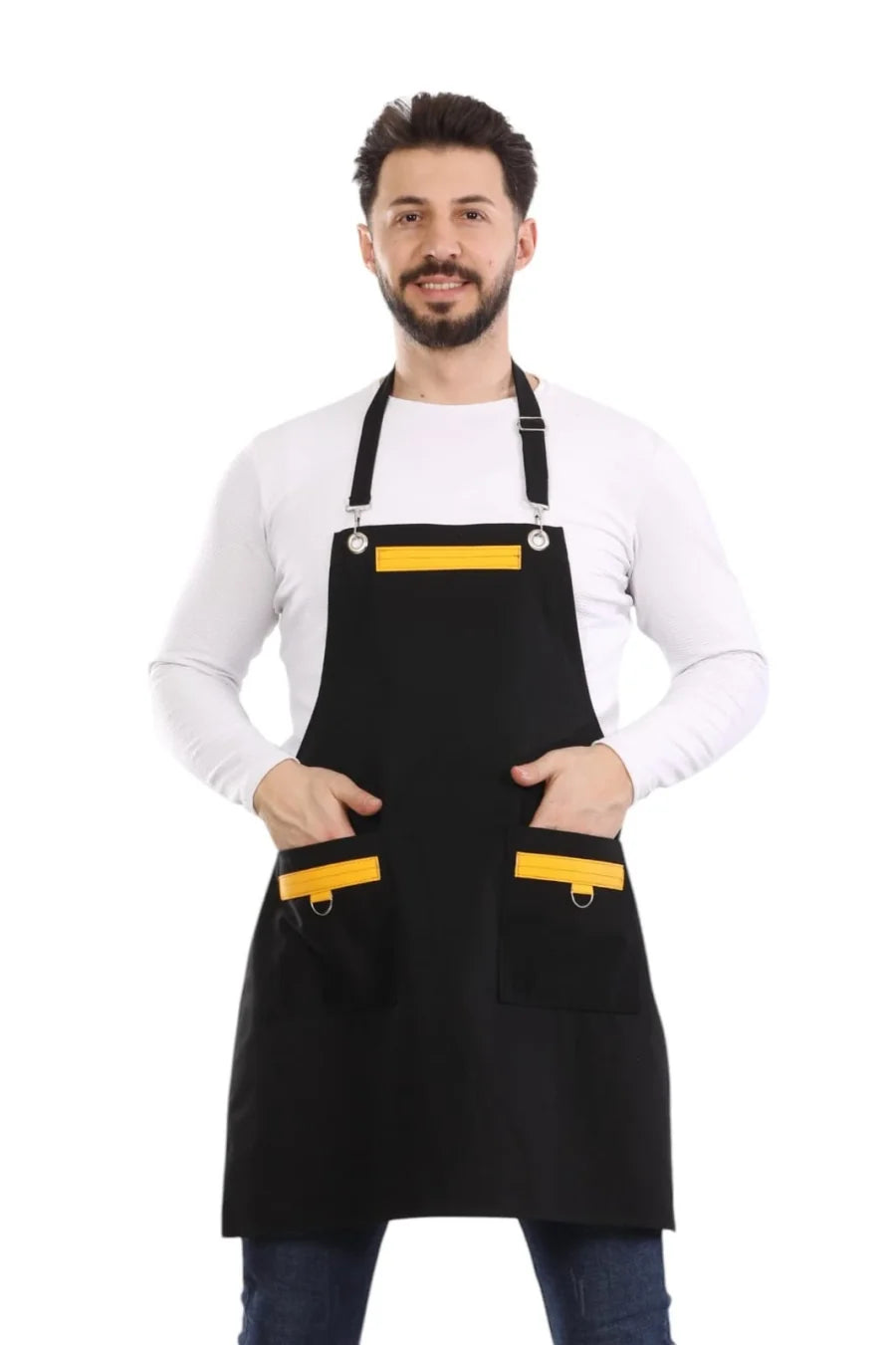 Gabardin Barista Önlük