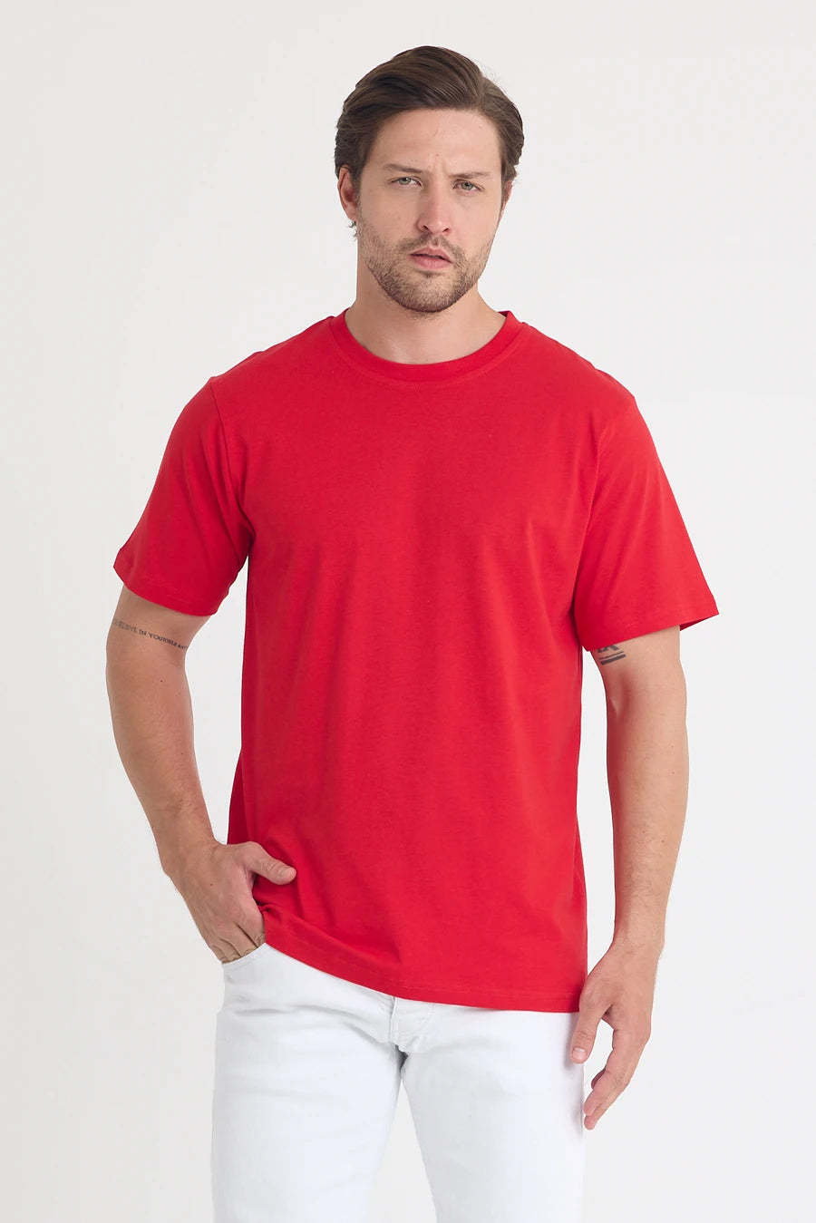 24/1 VIP Bisiklet Yaka Unisex Basic Tshirt