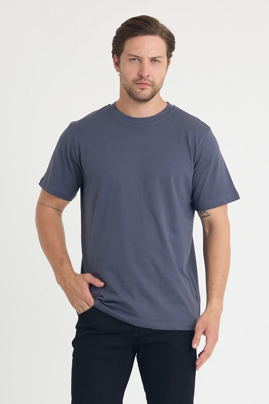24/1 VIP Bisiklet Yaka Unisex Basic Tshirt