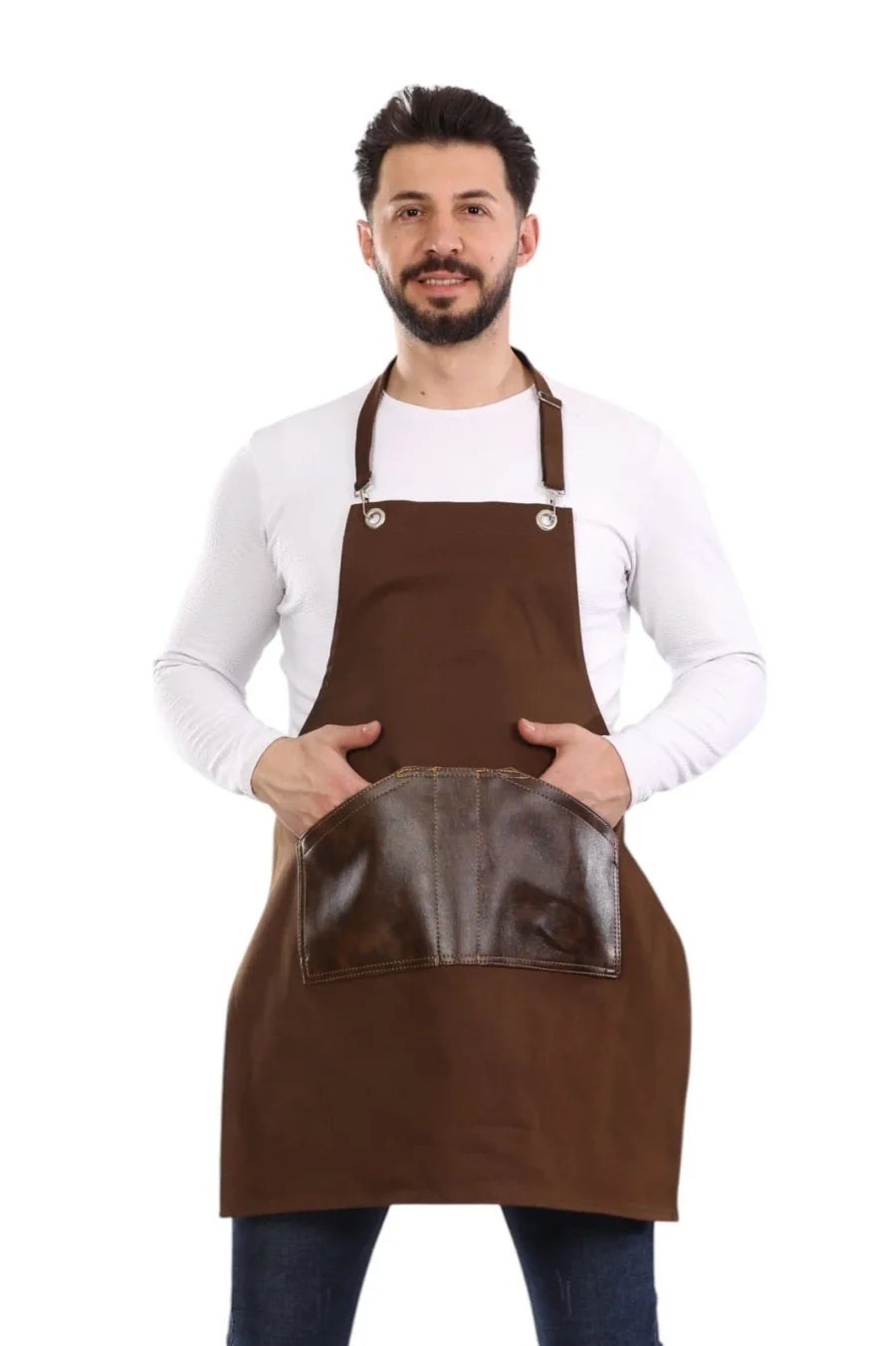 Gabardin Barista Önlük