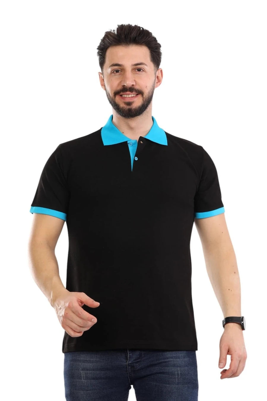 VIP Kelebel Model Unisex Polo Yaka Tshirt