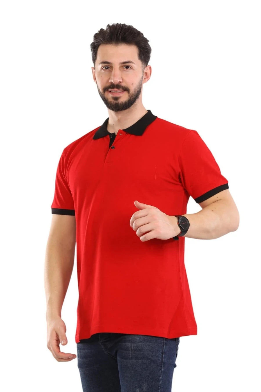 VIP Kelebel Model Unisex Polo Yaka Tshirt