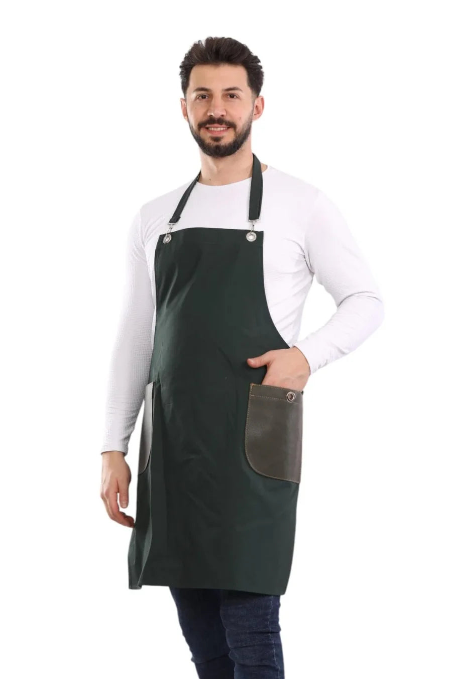 Gabardin Barista Önlük