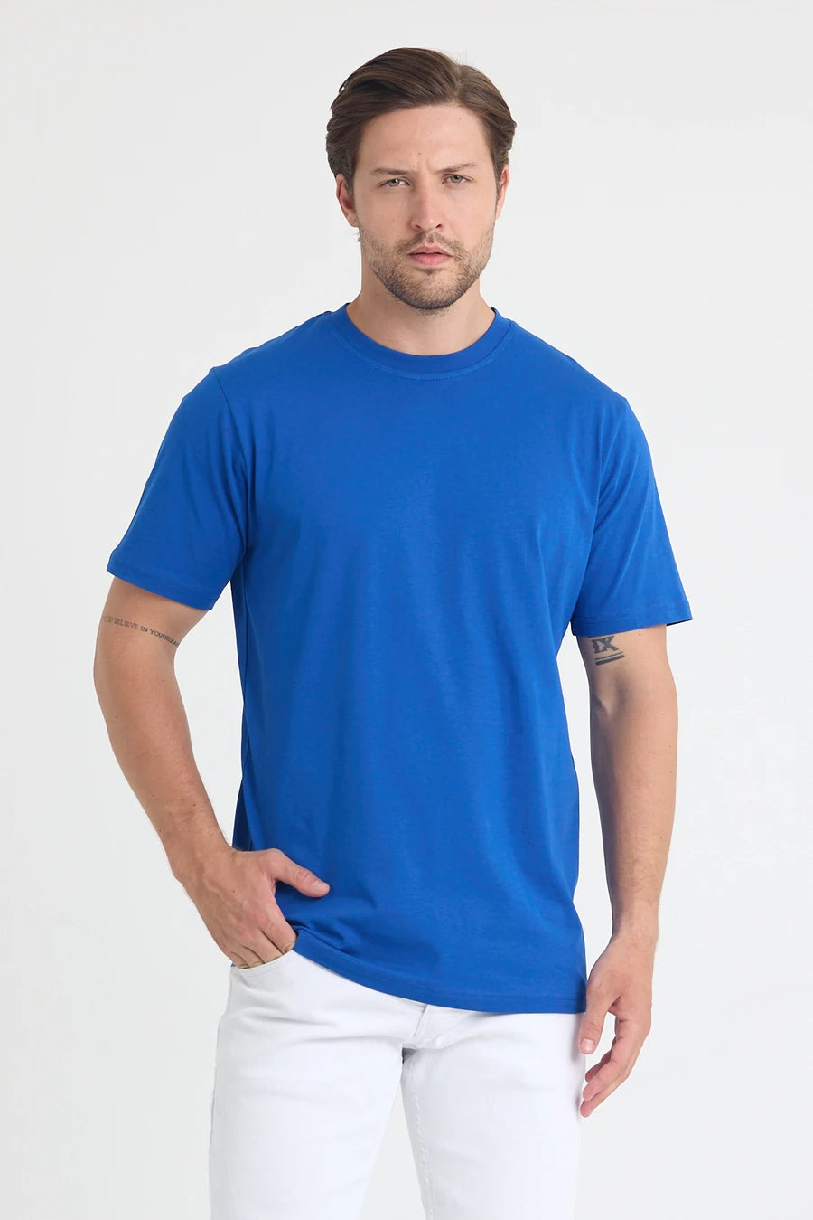 24/1 VIP Bisiklet Yaka Unisex Basic Tshirt