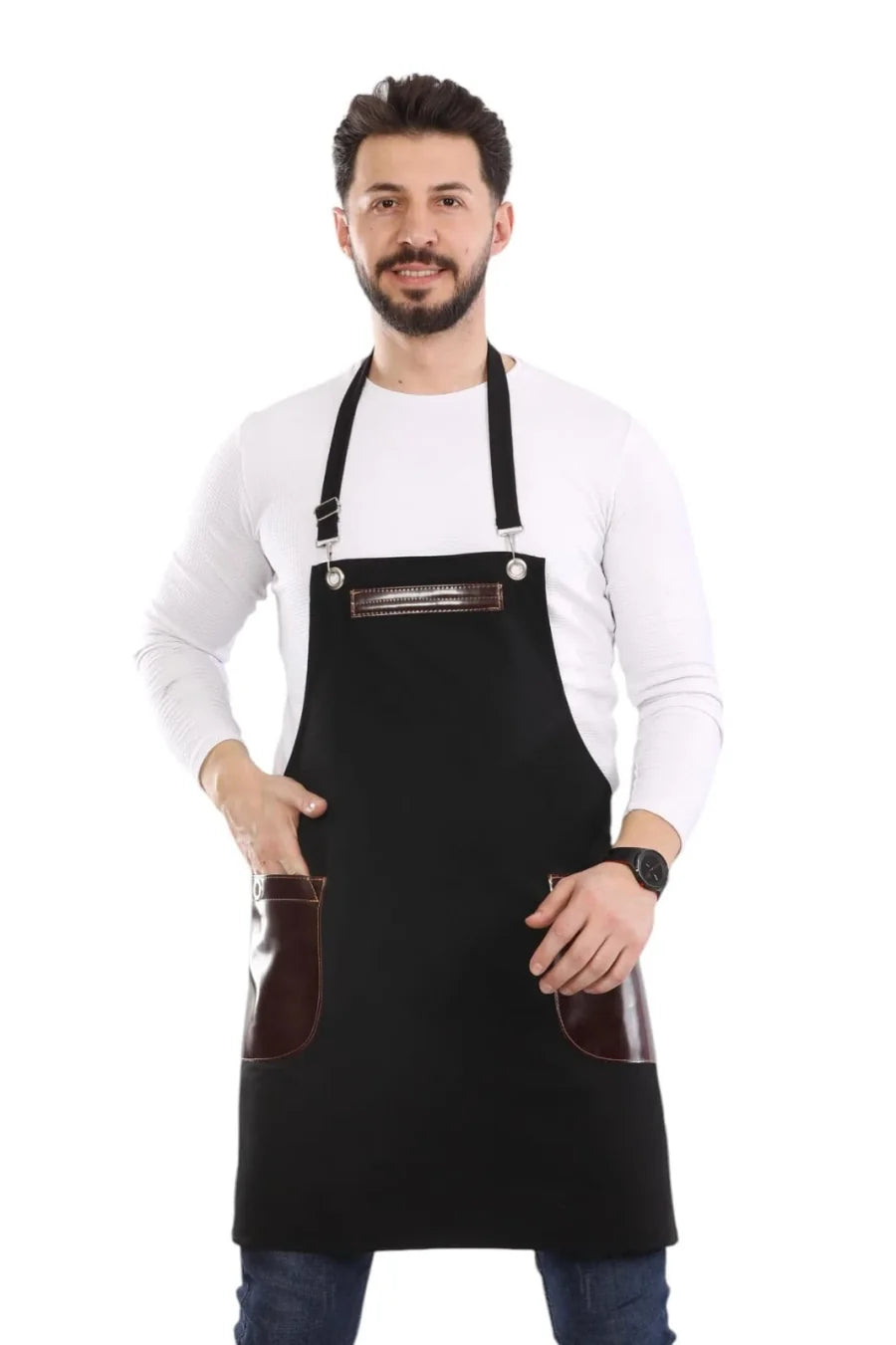 Gabardin Barista Önlük
