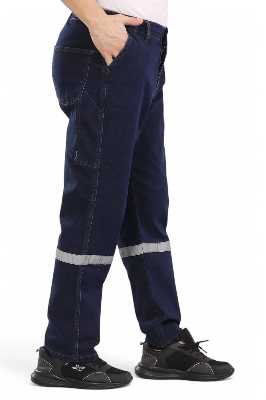 Reflektörlü Kışlık Ons Pantolon (Likralı Kot)